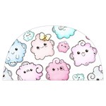Cute Doodle Cartoon Seamless Pattern Anti Scalding Pot Cap