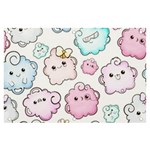 Cute Doodle Cartoon Seamless Pattern Banner and Sign 6  x 4 