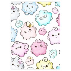 Cute Doodle Cartoon Seamless Pattern Playing Cards Single Design (Rectangle) with Custom Box from ArtsNow.com Card
