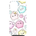 Cute Doodle Cartoon Seamless Pattern iPhone 14 Black UV Print Case