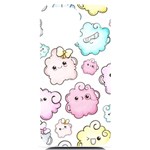 Cute Doodle Cartoon Seamless Pattern iPhone 14 Pro Max Black UV Print Case