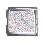 Seamless Pattern With Cute Rabbit Character Mega Link Italian Charm (18mm)