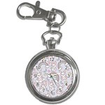 Seamless Pattern With Cute Rabbit Character Key Chain Watches