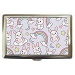 Seamless Pattern With Cute Rabbit Character Cigarette Money Case