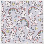 Seamless Pattern With Cute Rabbit Character Canvas 12  x 12 