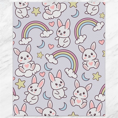 Seamless Pattern With Cute Rabbit Character Canvas 16  x 20  from ArtsNow.com 15.75 x19.29  Canvas - 1