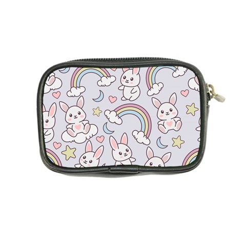Seamless Pattern With Cute Rabbit Character Coin Purse from ArtsNow.com Back