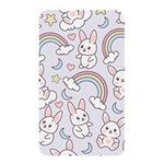 Seamless Pattern With Cute Rabbit Character Memory Card Reader (Rectangular)
