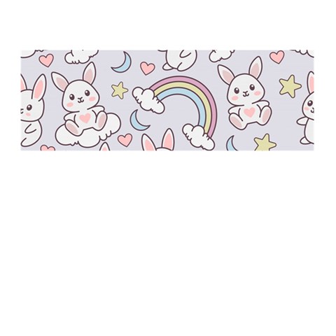 Seamless Pattern With Cute Rabbit Character Memory Card Reader (Stick) from ArtsNow.com Front