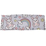 Seamless Pattern With Cute Rabbit Character Body Pillow Case Dakimakura (Two Sides)