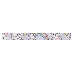 Seamless Pattern With Cute Rabbit Character Zipper Classic Tote Bag from ArtsNow.com Strap