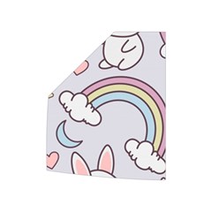 Seamless Pattern With Cute Rabbit Character Women s Button Up Vest from ArtsNow.com Right Pocket