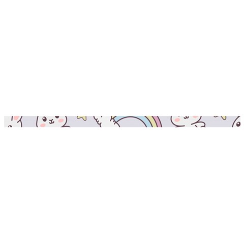 Seamless Pattern With Cute Rabbit Character Cross Back Hipster Bikini Set from ArtsNow.com Strap
