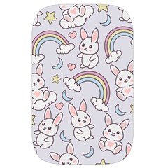 Seamless Pattern With Cute Rabbit Character Waist Pouch (Small) from ArtsNow.com Back