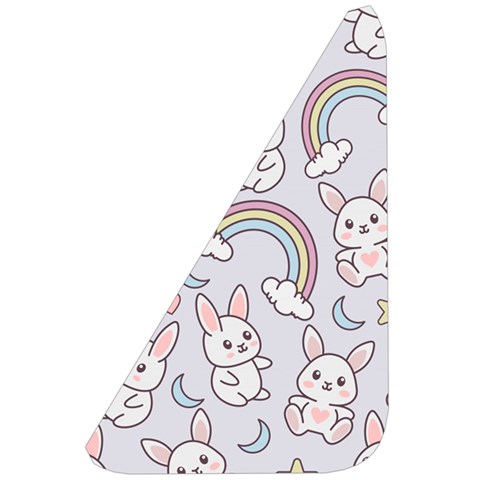 Seamless Pattern With Cute Rabbit Character Belt Pouch Bag (Small) from ArtsNow.com Front Left