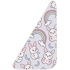 Seamless Pattern With Cute Rabbit Character Belt Pouch Bag (Small) from ArtsNow.com Front Left