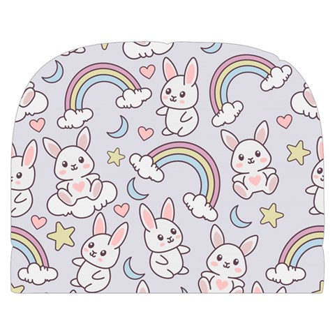 Seamless Pattern With Cute Rabbit Character Make Up Case (Small) from ArtsNow.com Back