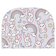 Seamless Pattern With Cute Rabbit Character Make Up Case (Medium) from ArtsNow.com Back