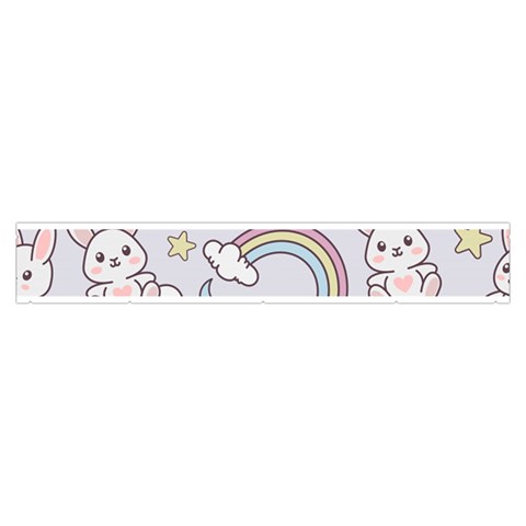 Seamless Pattern With Cute Rabbit Character Make Up Case (Medium) from ArtsNow.com Zipper Front