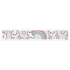 Seamless Pattern With Cute Rabbit Character Make Up Case (Medium) from ArtsNow.com Zipper Front