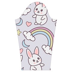 Seamless Pattern With Cute Rabbit Character Kids  Midi Sailor Dress from ArtsNow.com Sleeve Right