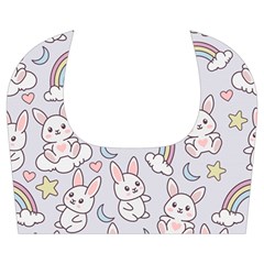 Seamless Pattern With Cute Rabbit Character Kids  Midi Sailor Dress from ArtsNow.com Collar