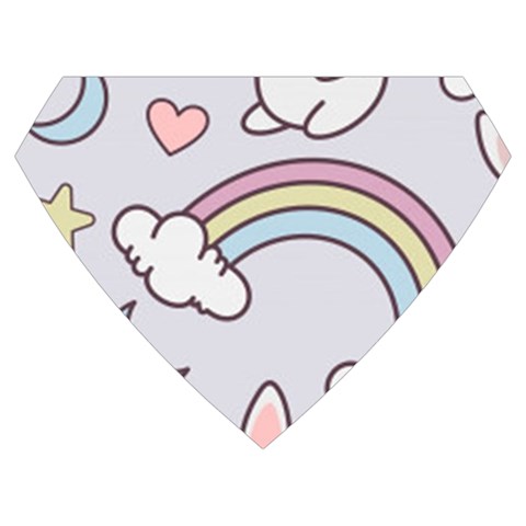 Seamless Pattern With Cute Rabbit Character Kids  Midi Sailor Dress from ArtsNow.com Necktie Sticker