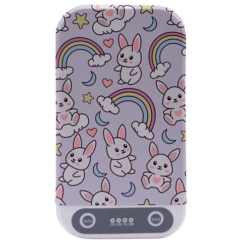 Seamless Pattern With Cute Rabbit Character Sterilizers from ArtsNow.com Front