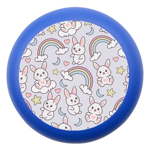 Seamless Pattern With Cute Rabbit Character Dento Box with Mirror from ArtsNow.com Front