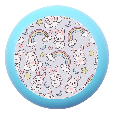 Seamless Pattern With Cute Rabbit Character Dento Box with Mirror from ArtsNow.com Front