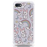 Seamless Pattern With Cute Rabbit Character iPhone SE