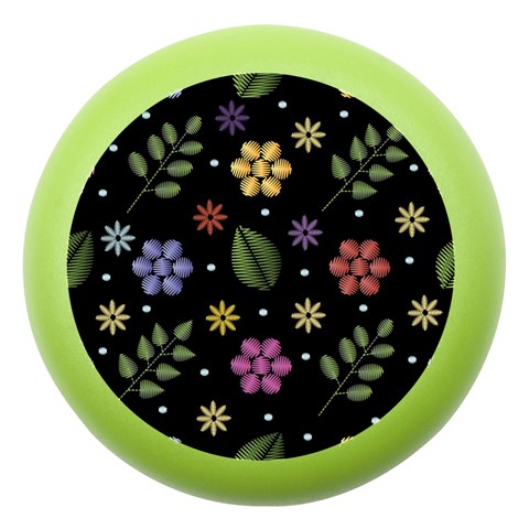 Embroidery Seamless Pattern With Flowers Dento Box with Mirror from ArtsNow.com Front