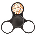 Cute Colorful Owl Cartoon Seamless Pattern Finger Spinner