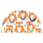 Cute Colorful Owl Cartoon Seamless Pattern Anti Scalding Pot Cap