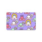 Cloud Seamless Pattern Magnet (Name Card)