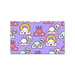 Cloud Seamless Pattern Sticker Rectangular (100 pack)