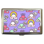 Cloud Seamless Pattern Cigarette Money Case