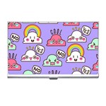 Cloud Seamless Pattern Business Card Holder