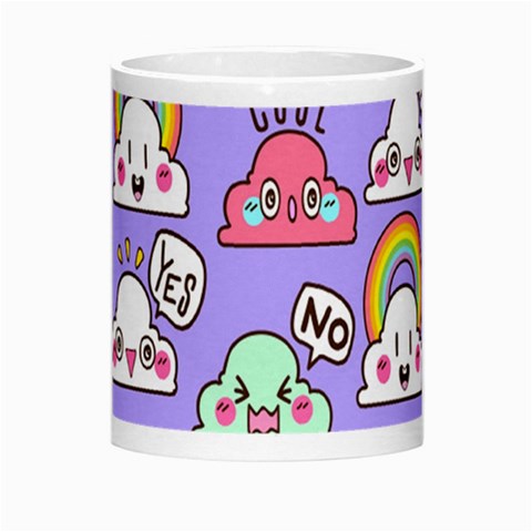 Cloud Seamless Pattern Morph Mug from ArtsNow.com Center