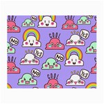 Cloud Seamless Pattern Small Glasses Cloth