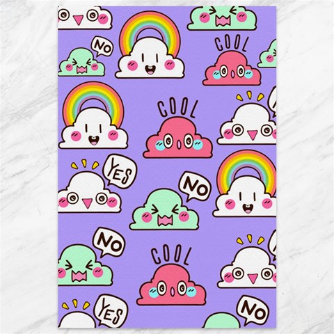 Cloud Seamless Pattern Canvas 12  x 18  from ArtsNow.com 11.88 x17.36  Canvas - 1