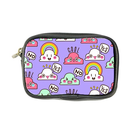 Cloud Seamless Pattern Coin Purse from ArtsNow.com Front