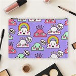 Cloud Seamless Pattern Cosmetic Bag (Large)
