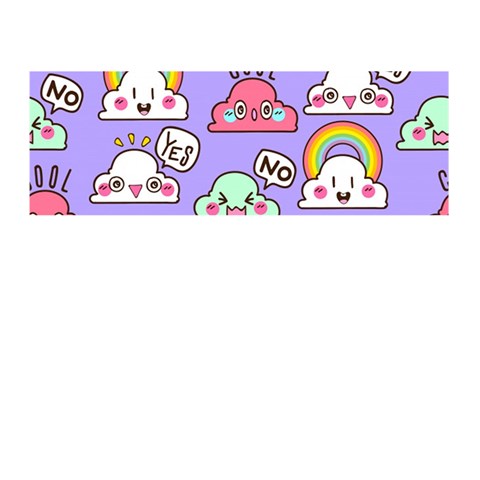 Cloud Seamless Pattern Memory Card Reader (Stick) from ArtsNow.com Front