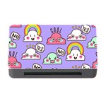 Cloud Seamless Pattern Memory Card Reader with CF