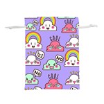 Cloud Seamless Pattern Lightweight Drawstring Pouch (S)