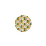 American Golden Ancient Totems 1  Mini Magnets