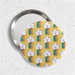 American Golden Ancient Totems 2.25  Handbag Mirrors