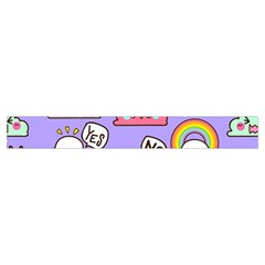 Cloud Seamless Pattern Make Up Case (Small) from ArtsNow.com Zipper Tape Front
