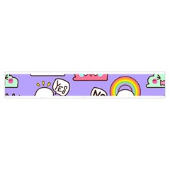 Cloud Seamless Pattern Make Up Case (Medium) from ArtsNow.com Zipper Front